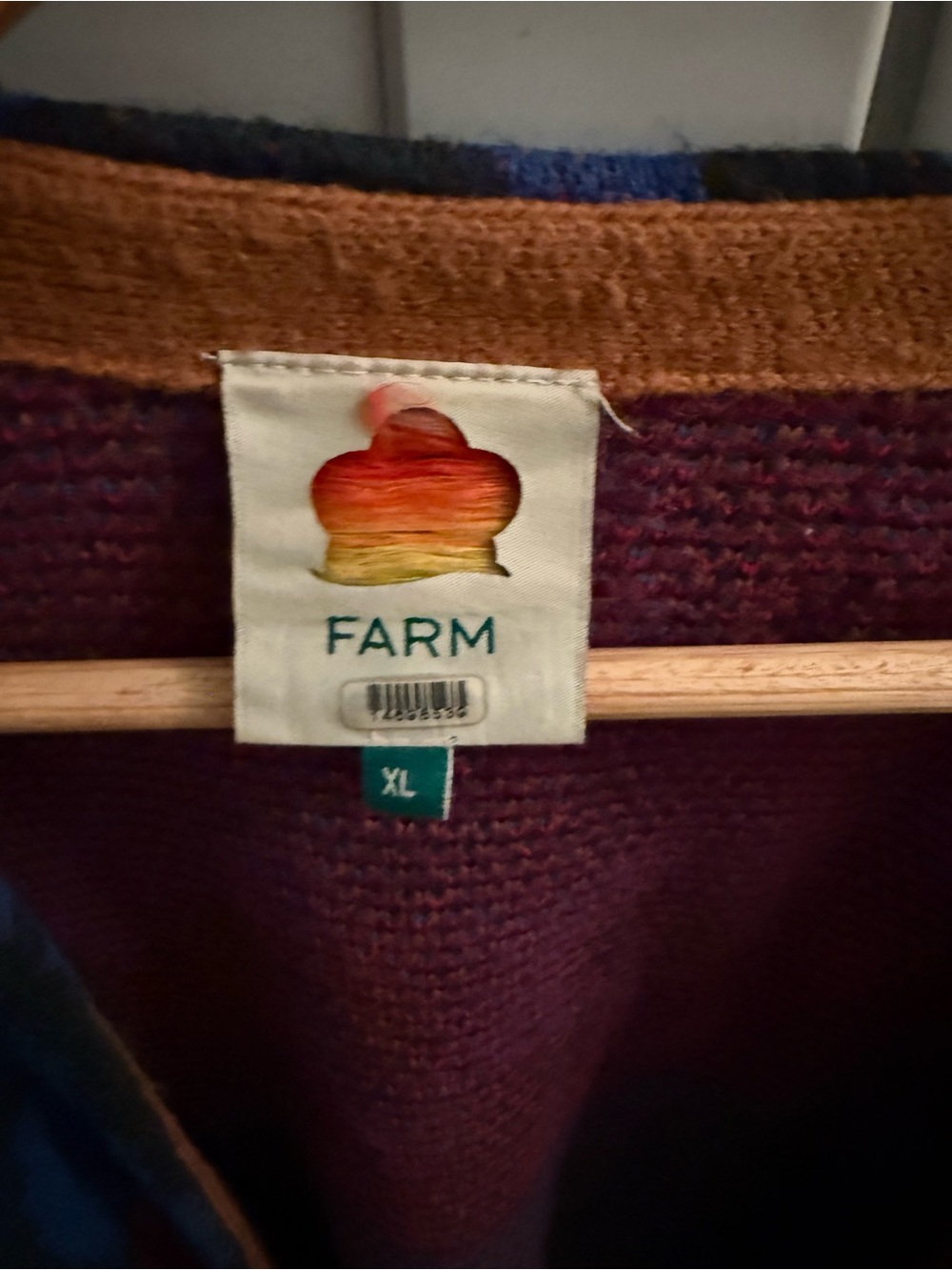 FARM Rio Colorblock Leopard Open Cardigan - Multicolor - Picture 4 of 4